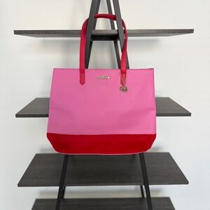 Juicy Couture Pink and Red Tote Bag Like New